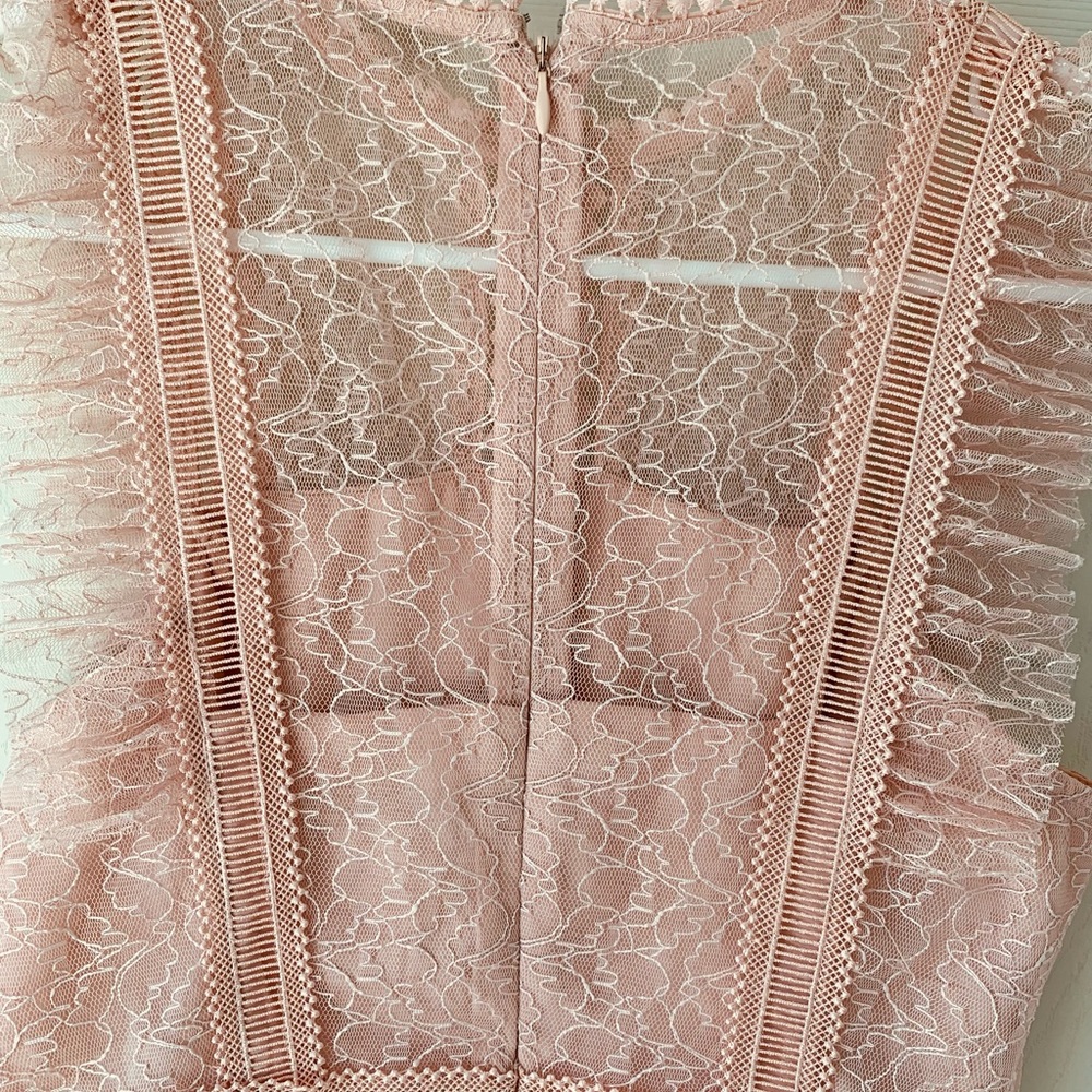 Free People pretty peach dress, knee length, size S